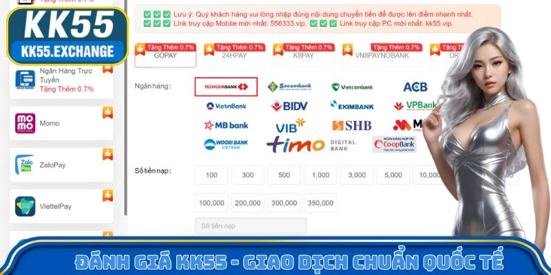 Đánh giá KK55 - Hệ thống giao dịch chuẩn quốc tế